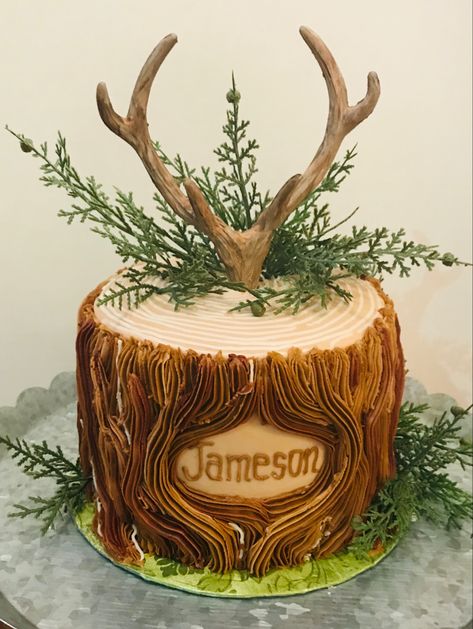 Diy Camo Birthday Cake, Hunting Birthday Cakes For Men Deer, Deer Hunter Grooms Cake, Hunter Cake Ideas Birthday, Deer Sheet Cake, Hunting Cakes For Men Birthdays, Grooms Hunting Cake Ideas, Buck Birthday Cake, Hunting Theme Grooms Cake