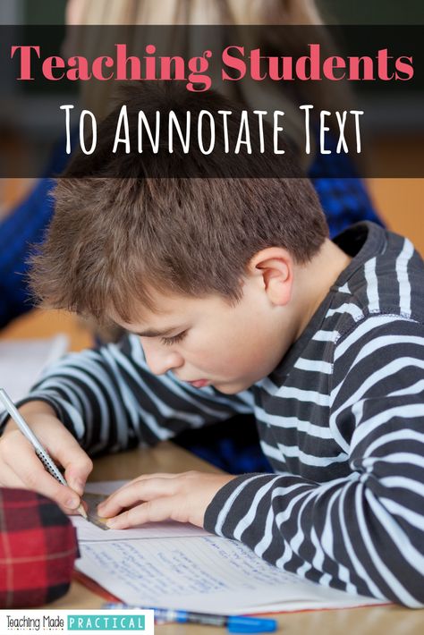 Ideas for teaching students how to annotate text in upper elementary.  Introducing annotation to students, scaffolding it, and making it fun so that students are engaged and use annotation as a long term learning strategy.  Annotating is a useful skill for 3rd, 4th, and 5th grade students in ELA/reading class. Annotating Text, Upper Elementary Reading, Close Reading Activities, Reading Comprehension Lessons, Reading Lesson Plans, Teaching Third Grade, Upper Elementary Math, Elementary Lesson Plans, Reading Comprehension Strategies