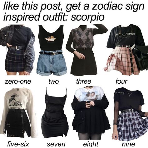 Scorpio Outfits Aesthetic, Capsule Wardrobe Women, Kawaii Fashion Outfits, June 15, Fashion Design Sketches, Really Cute Outfits, Edgy Outfits, Character Outfits, Aesthetic Fashion