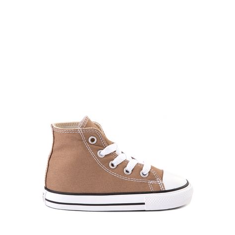 Brown Converse Outfit, Baby Boy Converse, Girls Sneakers Outfit, Beige Converse, 2nd Christmas, Brown Converse, Future Son, Boys Converse, Toddler Converse