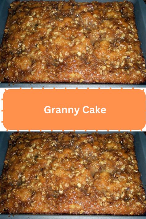 Granny Cake Georgia Cornbread Cake Recipe, Cornbread Cake Recipe, Granny Cake Recipe, Granny Cake, Cornbread Cake, Cake With Coconut, Comfort Dinner, Pecan Cake, Pineapple Coconut