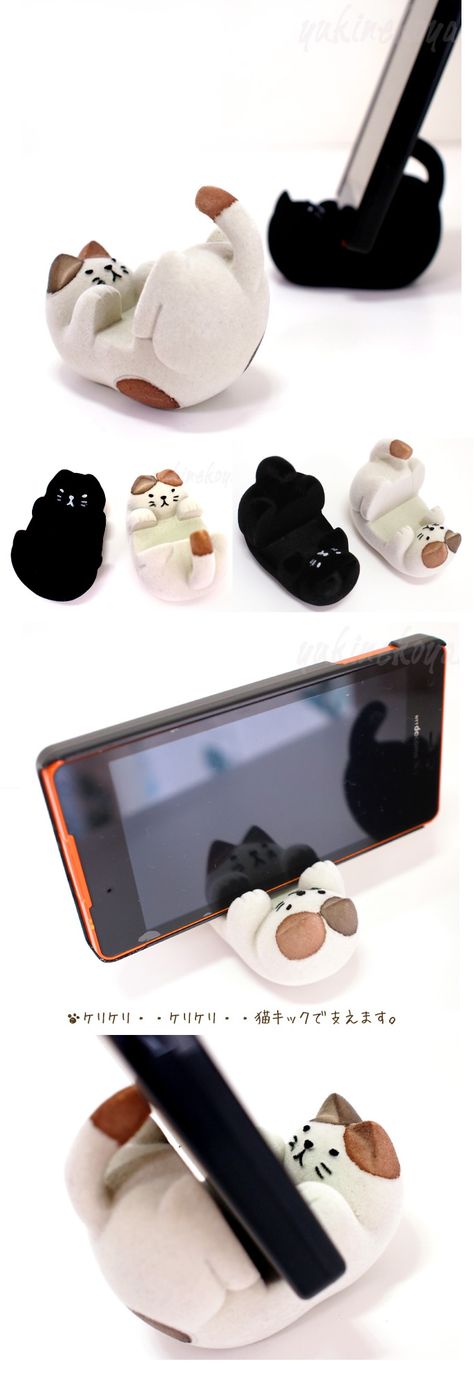 Air Dry Clay Phone Stand, Phone Holder Clay, Clay Phone Stand, Clay Phone Holder, Ceramic Phone Holder, Clay Pencil Holder, Cat Phone Holder, Phone Charging Stand, Iphone Charging Station