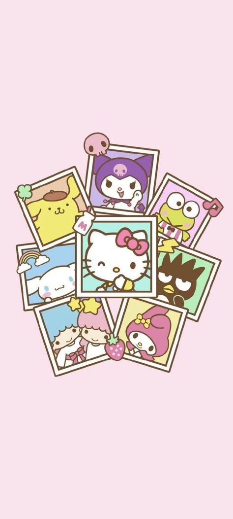 Sanrio Core Wallpaper, Sanrio Phone Icons, Sanrio Phone Wallpaper, Sanrio Music, Hello Kitty And Friends Wallpaper, Sanrio Background, Pompompurin Wallpaper, Cute Backrounds, Sanrio Pfp