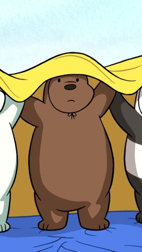 Beruang Grizzly, Fall Wallpaper Tumblr, Friendship Wallpaper, Land Of Ooo, Best Friend Wallpaper, We Bare Bears Wallpapers, Bff Drawings, Cute Babies Photography, Friends Wallpaper