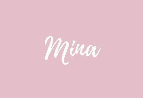 Mina Name, Baby Name Meaning, German Names, Baby Names And Meanings, Different Cultures, Name Meaning, Baby Name, Names With Meaning