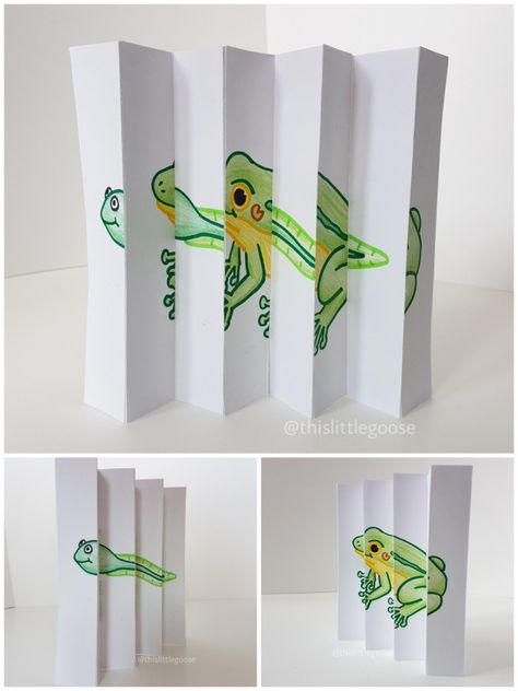 Tadpole To Frog Craft, Tad Pole Drawing, Poison Dart Frog Art, Frog Art Projects For Kids, Tadpole Craft, Frog Art Project, Transformation Art Ideas, Tadpole Drawing, Tadpole Art