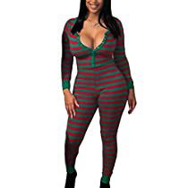 Check this out on Amazon Christmas One Piece, Santa Pajamas, V Neck Jumpsuit, Plaid Jumpsuit, Womens Christmas Pajamas, Family Pjs, Cotton Pajamas Women, Christmas Romper, Matching Christmas Pajamas