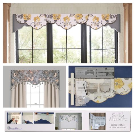 Wood valance