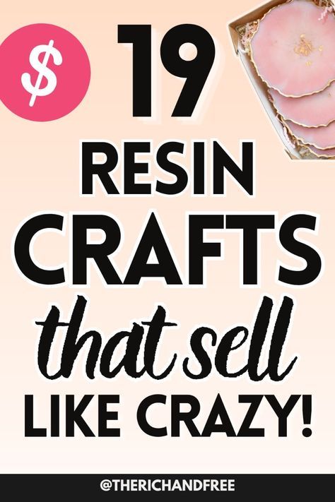 Explore 19 Insanely Profitable Resin Crafts to Sell and Make Money Online! This guide is full of easy resin project ideas that are not only fun to make but also sell like crazy on platforms like Etsy. Whether it's simple resin jewelry, eye-catching coasters, or unique keychains and home décor, these resin crafts are perfect for anyone looking to start or grow a creative business. Discover tips on crafting high-demand items, pricing for profit, and how to successfully market your resin creations to maximize sales. Whether you're just starting out or already experienced, these are the most sellable resin ideas that will help you cash in on this trend! Top Selling Resin Crafts, Useful Resin Crafts, Resin Crafts To Sell Ideas, Popular Resin Crafts To Sell, Most Profitable Crafts To Sell, Diy Resin Crafts To Sell, Pouring Resin Into Molds, Resin Art To Sell, Resin Items To Sell