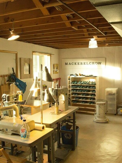 Shoe Maker Workshop, Shoemaker Aesthetic, Shoemaker Workshop, Costume Workshop, Workshop Desk, Artisan Workshop, Thirty Flirty And Thriving, Workshop Layout, Houses Interior