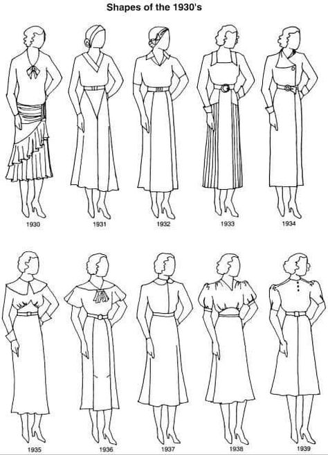 1930s Clothes Women, 1930s Upper Class Fashion, 1930s Pattern Drafting, 1930s British Fashion, 1930s Fashion England, 1930s Outfit Ideas, Late 1930s Fashion, 30s Clothing, 1930s Clothes