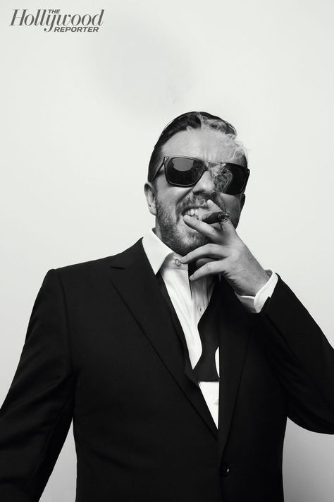 Ricky Gervais Unleashed: Exclusive Portraits of the Comedy Cringe King Breeze Mistborn, Rick Gervais, Comedy Photography, Weekend Meme, Office Images, Dave Chappelle, Ricky Gervais, Caitlyn Jenner, British Tv