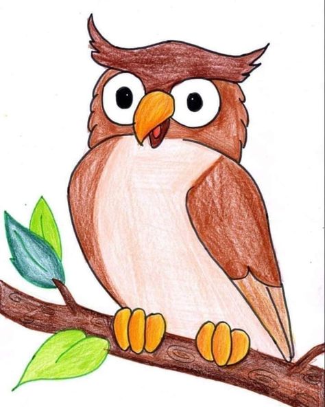 #kids #activity #shorts #education #school #craft #childrenart #creativity #skills #motivation #work #teachersofinstagram #educatorsofinstagram #learning Color Pencil Drawing Easy Cute Cartoon, Colour Pencils Drawing Easy, Easy Colouring Drawings, Bird Color Pencil Drawing, Animal Drawings Colour, Pencil Colour Art Drawings Easy, Easy Colourful Drawing, Birds Drawing Easy For Kids, Easy Colour Pencil Drawings