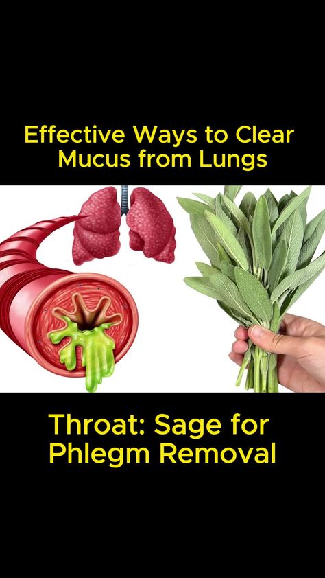 Clear Mucus, Simple Food, Lungs, Easy Meals, Make It Yourself, Health