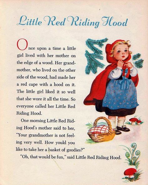 Red Riding Hood Book, Nursery Rhymes Poems, Red Riding Hood Story, Red Riding Hood Wolf, Expensive Wedding, Hood Quotes, Red Ridding Hood, English Stories For Kids, Horror Tale