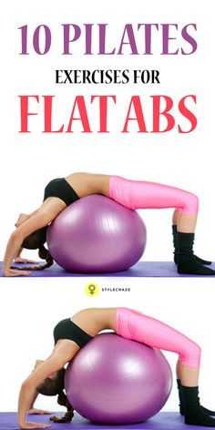 Abs Pilates, Yoga Ball Exercises, Beginner Pilates Workout, Flat Abs Workout, Pilates Workout Plan, Stability Ball Exercises, Pilates Challenge, Pilates Workout Routine, Beginner Yoga Workout