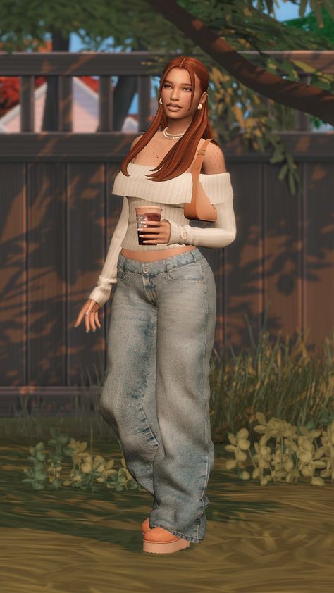 Infinite Money, Autumn Lookbook, Bag Jeans, Future Of Fashion, Sims 4 Expansions, Tumblr Sims 4, Sims 4 Characters, Sims Four, Sims4 Clothes