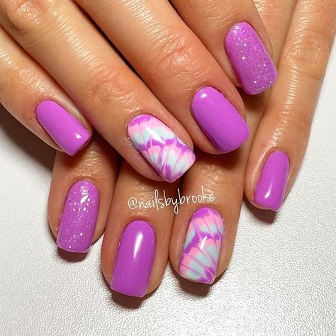 Summer Tye Dye Nails, Tie Dye Dip Nails, Pink Tye Dye Nails, Summer Tie Dye Nails, Tie Dye Gel Nails, The Dye Nails, Tye Dye Nail Designs, Pink Tie Dye Nails, Tie Dye Nails Acrylic