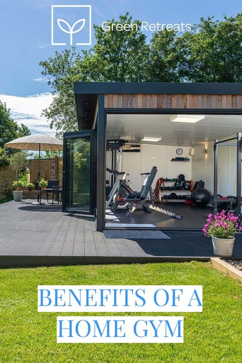 Gym Backyard Ideas, Carport Gym Ideas, Garden Gym Room, Small Garden Gym, Outdoor Gym Ideas Backyards, Patio Gym Ideas, Outdoor Gym Design, Shed Gym Ideas, Garden Gyms