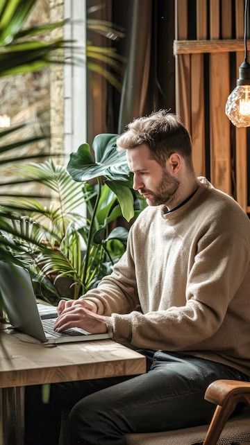 Premium Photo | Person working on laptop home office cozy lighting Person Working On Laptop, Office Cozy, Stock Photos People, Work From Home Office, Working On Laptop, Cozy Lighting, Headshot Photography, Art Portfolio, Work From Home