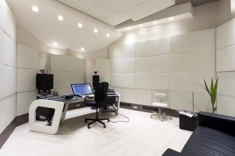 The difference between soundproofing vs acoustic panels - GIK Acoustics Soundproofing Material, Acoustic Foam, Bass Trap, Foam Tiles, Soundproof Room, Lectures Hall, Double Hung Windows, Business Space, Acoustic Panels