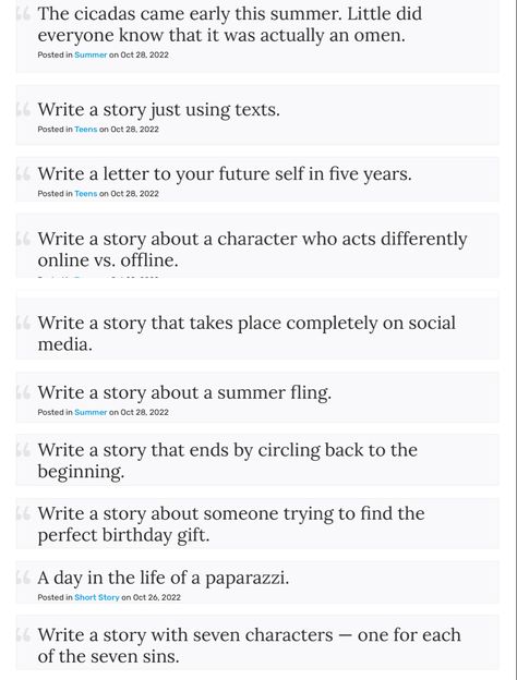 Writing prompts texts short story idea journal prompts journaling writing promps to improve creativity and writing skills Ideas For A Short Story, Writing Prompt Short Story, Movie Prompts Story Ideas, Writing Prompts For Short Stories, Short Film Prompts, Short Film Ideas Prompts, Short Story Prompts Creative Writing Ideas, Short Story Prompts Creative Writing, Creative Writing Prompts Short Stories