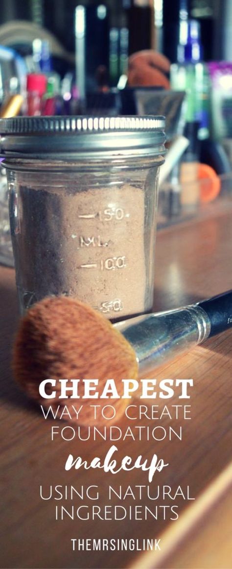 Natural DIY Makeup Foundation [It’s Cheaper + Good For Your Skin] Natural Makeup Recipes, Diy Makeup Foundation, Diy Makeup Organizer, Diy Foundation, Face Makeup Tutorial Video, Makeup Recipes, Eyebrow Makeup Tutorial, Homemade Makeup, Contour Makeup Tutorial