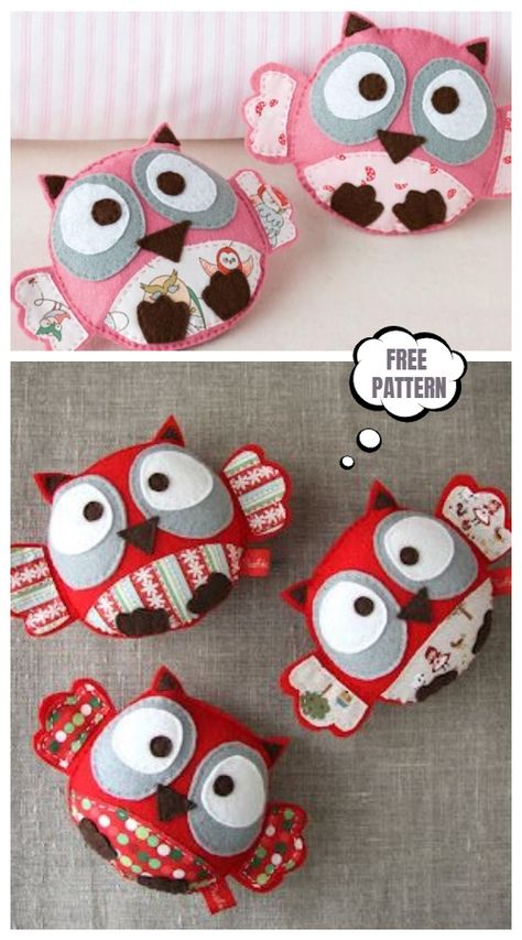 DIY Baby Felt Owl Free Sewing Patterns Free Owl Sewing Pattern, Diy Owl Crafts, Owl Patterns Free Printables, Felt Patterns Free Printables, Felt Owls Pattern Free, Felt Owl Patterns Free Printables, Owl Sewing Patterns Felt, Felt Owl Pattern, Owl Pillow Pattern Free