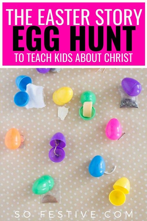 Easter Story Activities, Easter Story For Kids, Easter Story Eggs, Resurrection Eggs, Christ Centered Easter, The Easter Story, Easter Lessons, Easter Gift Tag, Easter Preschool