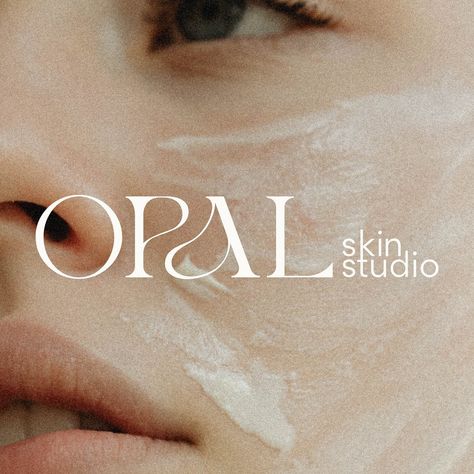 Opal Skin Studio (1/3) A different kind of skincare clinic. 🤍 Thoughtfully, lovingly, and intentionally created by @sashaormiston.rac and @dr.ameliapatillo Brand experience [branding, web, labels & photos] by @wildling.studios Facial Logo Design, Skincare Fonts, Aesthetic Clinic Branding, Beauty Clinic Branding, Dermatologist Branding, Spa Branding Design, Medspa Logo, Fairy Branding, Opal Logo