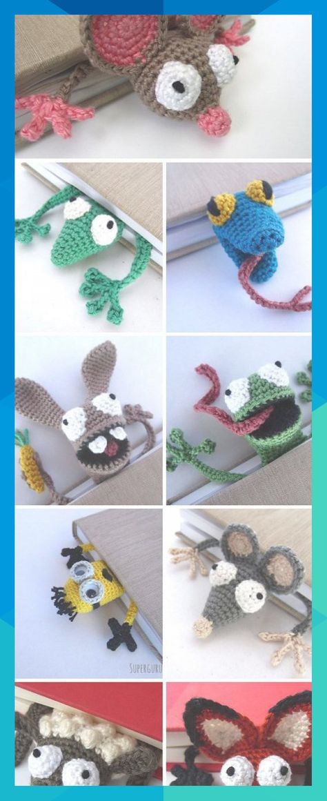 Crochet Mouse Bookmark, Mouse Bookmark, Crochet Teacher Gifts, Crochet Kingdom, Making Bookmarks, Crochet Lamp, Bookmark Crochet, Crochet Bookmark Pattern, Crochet Bookmark