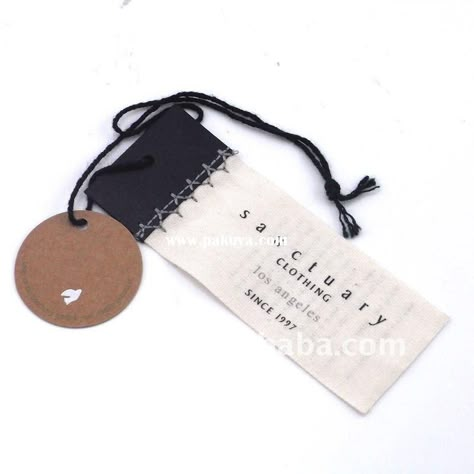 Printed Cotton Cloth Hang Tag Unique Hang Tag, Clothing Hang Tag Design, Hangtag Design Fashion Clothing Labels, Fashion Hang Tag Design, Hang Tag Design Clothing Labels, Business Card, Hang Tags Clothing, Hang Tag Design, Fashion Tag