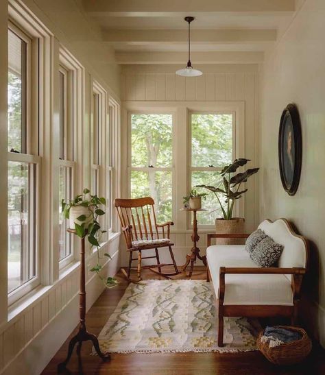 Absolutely beautiful old house renovation in Iowa with inspiring details Jessica Helgerson Interior Design, Old House Renovation, Jessica Helgerson, Old Houses Renovation, Boys Bedroom Paint, House Renovation Projects, Dining Room Paint, Shaker Furniture, Wooden Chairs