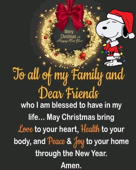 Merry Christmas Family And Friends, Merry Christmas My Friend Images, Merry Christmas Peanuts Xmas, Christmas Greetings To Friends And Family, Merry Christmas To All My Family And Friends, Merry Christmas Peanuts Gang, Christmas Greetings Pictures, Christian Christmas Quotes, Happy Holidays Images