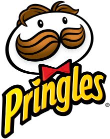 Pringles Guy, Pringles Logo, Type Logo, Famous Logos, Logo Food, Free Stuff, 로고 디자인, Retro Tshirt, Cal Logo