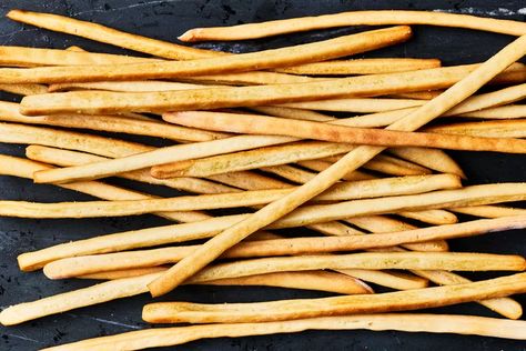 Grissini (Crisp Italian Breadsticks) Italian Breadsticks, Italian Bread Sticks, Heather Miller, Baking Sourdough, Baked Items, Whole Food Plant Based Recipes, Sourdough Starter Discard Recipe, Discard Recipe, Sourdough Starter Discard