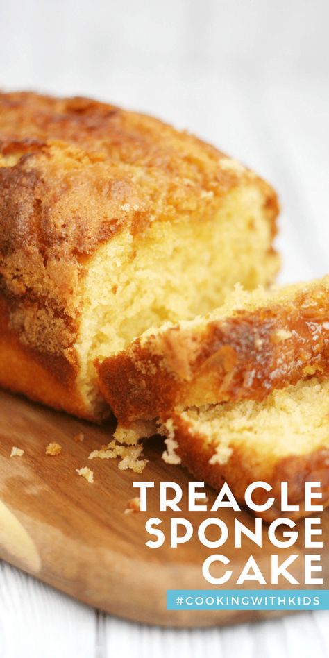 Treacle Sponge Cake, Easy Sponge Cake Recipe, Treacle Sponge, Steam Cake Recipe, Delish Cakes, Syrup Cake, Quick Baking, Sponge Cake Recipe, Microwave Cake