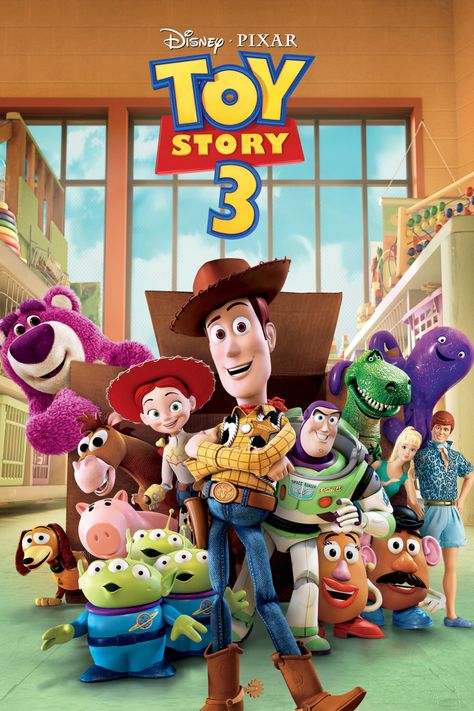 Toy Story 3 Movie, Dibujos Toy Story, Animated Movie Posters, Toy Story Movie, Tim Allen, Dvd Cover, Pixar Films, Disney Pixar Movies, Toy Story 3