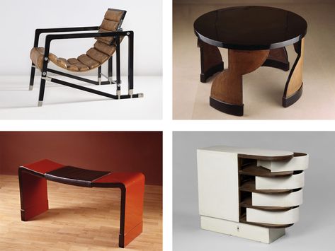 Eileen Gray Furniture, Eileen Grey, Gray Furniture, Gray Room, The Bard, Modernist Architects, Eileen Gray, Grey Room, Grey Furniture