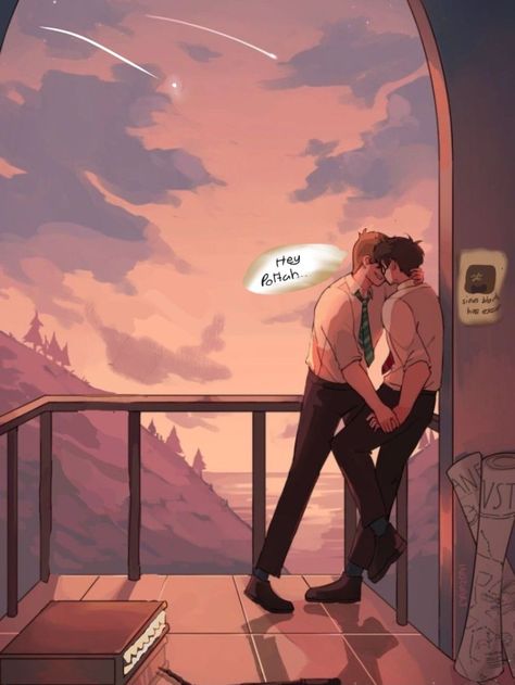 Drarry Kissing Fanart, Darry Fanart Kiss, Darry Fanart Spicy, Drarry Fanart Kiss, Darry Fanart, Sassy Harry Potter, Drarry Fanfiction, Harry Potter Kiss, Slytherin Funny