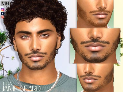 Sims4 Male Beard, Sims 4 Buzzcut, Guy Sims, Male Sims, Beards And Mustaches, Body Male, Sims 4 Hair Male, Stubble Beard, Sims 4 Male Clothes