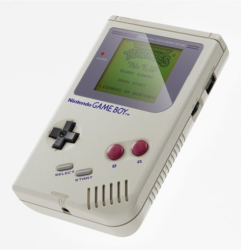 ArtStation - 1990 - Original Nintendo GAME BOY Old Game Consoles, Nintendo Gameboy Advance Sp, Retro Nintendo, Gameboy Games, Retro Console, Nintendo Dsi, Original Nintendo, Nintendo Ds Lite, All Video Games