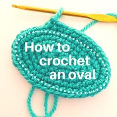 Crochet An Oval Shape, Crochet An Oval, Picture Tutorial, Crochet Vintage, Crochet Circles, Crochet Lessons, Crochet Stitches Tutorial, Crochet Instructions, Crochet Stitches Patterns