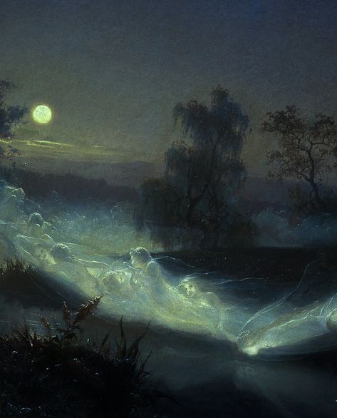 𝔙𝔞𝔪𝔭𝔦𝔯𝔞 on Twitter: "Dancing Fairies, 1866, by August Malmström.… " Dancing Fairies, Fairytale Art, Alphonse Mucha, Arte Fantasy, Ethereal Art, Classical Art, Old Art, Art Plastique, Pretty Art