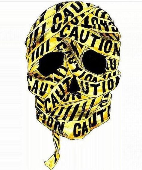 #Skulls #rocknrox @rocknrox https://buff.ly/2OqdEhf https://buff.ly/2NixLJs #FearfulHollowSkulls Caution Tape, White Drawing, A Skull, Black And White Drawing, Human, Black And White, Yellow, On Instagram, Instagram