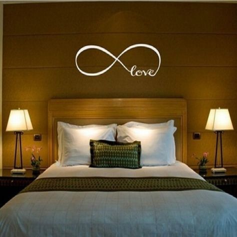 Wall Stickers Family, Modern Wall Decals, Removable Wall Art, Mural Home, Bedroom Decor For Couples, Home Decor Quotes, Vinyl Wall Stickers, Infinity Symbol, Master Bedrooms Decor