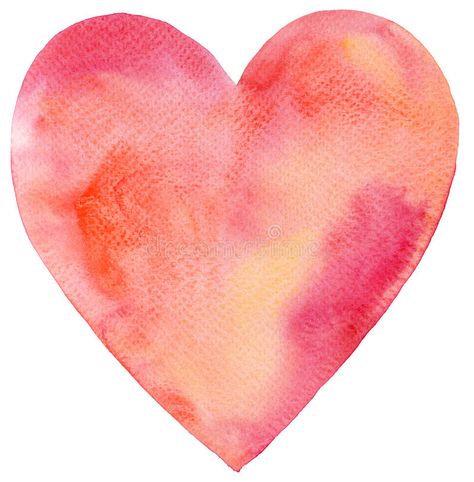 Watercolor Whimsy, Valentine Art Projects, Heart Image, Rainbow Cartoon, Heart Clipart, Watercolor Birthday Cards, Valentine Cards Handmade, Diy Watercolor Painting, Heart Wall Art