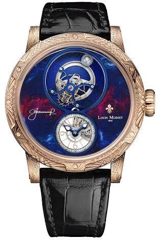 Louis Moinet Watch Spacewalker Rose Gold Hand Engraved Limited Edition #add-content #bezel-fixed #bracelet-strap-alligator #brand-louis-moinet #case-depth-16-9mm #case-material-rose-gold #case-width-47-4mm #delivery-timescale-call-us #dial-colour-blue #discount-code-allow #gender-mens #limited-edition-yes #luxury #movement-manual #new-product-yes #official-stockist-for-louis-moinet-watches #packaging-louis-moinet-watch-packaging #sale-item-no #style-dress #subcat-spacewalk Classy Watches, Bitcoin Chart, Louis Moinet, Unique Watches, Luxury Watch Brands, Mens Fashion Watches, Watches Luxury, Expensive Watches, Limited Edition Watches