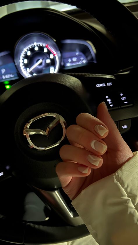 White Mazda Cx5, White White Nails, Nail Art Lines, Work Outside, Mazda Cx5, Mazda Cx 5, 2025 Vision, Nails Nail, New Car