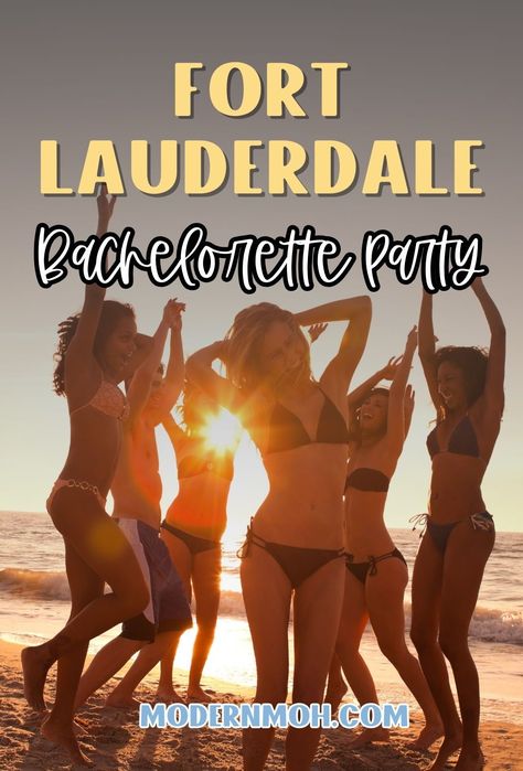 Planning a Fort Lauderdale bachelorette party theme? Explore the best Fort Lauderdale bachelorette party ideas to make your celebration unforgettable! From beach chic to tropical glam, find out how to plan the best bachelorette in Fort Lauderdale. Get tips to ensure your Fort Lauderdale, Florida, bachelorette bash is a hit! | Destination Bachelorette Party Fort Lauderdale Florida Bachelorette, Ft Lauderdale Bachelorette Party, Fort Lauderdale Bachelorette Party, Fort Lauderdale Bachelorette, Bachelorette Party Instagram, Bachelorette Party Trip Ideas, Bachelorette Party Places, Best Friend Wedding Speech, Funny Bachelorette Games